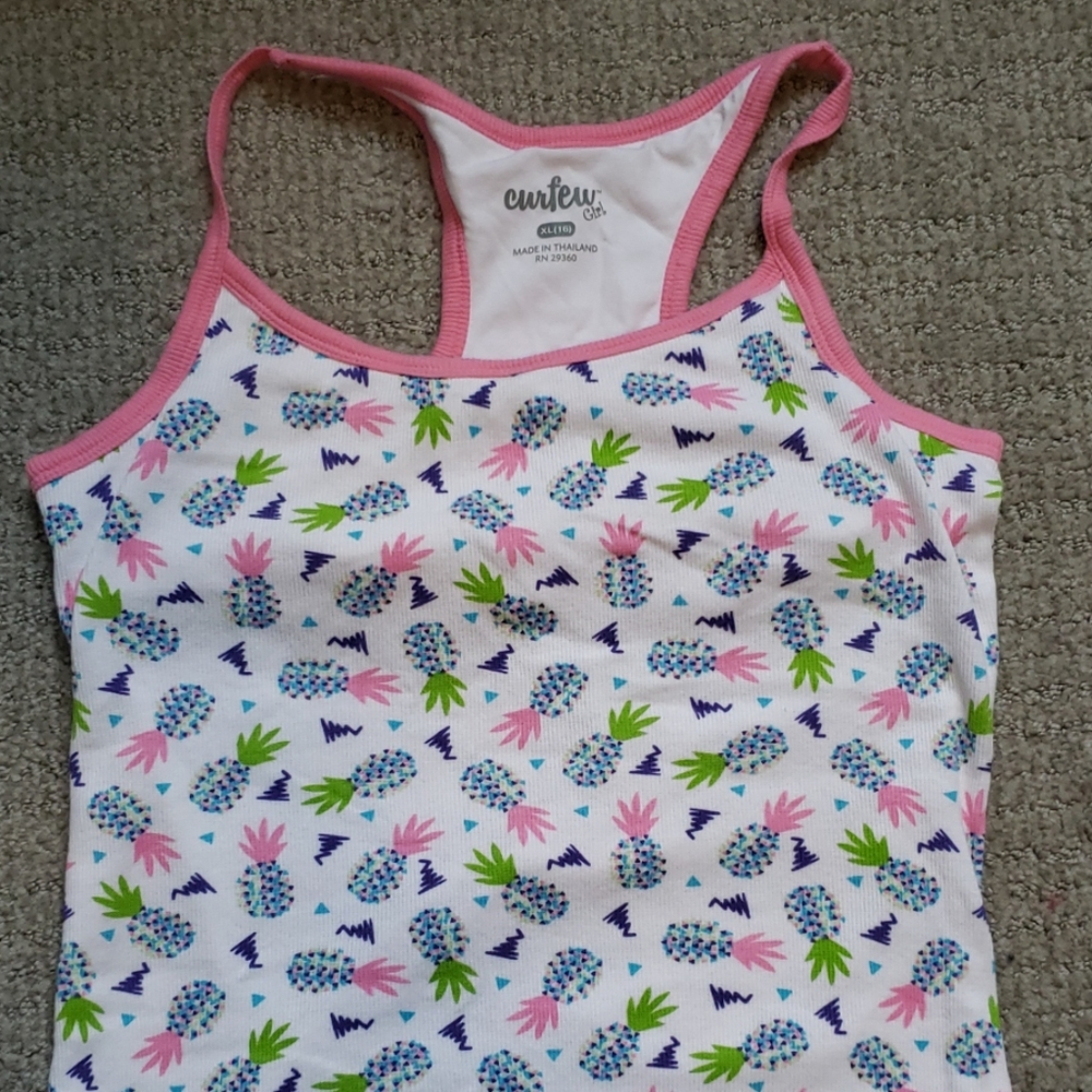 Juniors racerback tank